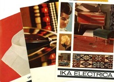 IKA ELECTRICA Prospekt HANDSTAUBSAUGER Omega /  EWS-REGLERBÜGELEISEN Achat Rubin