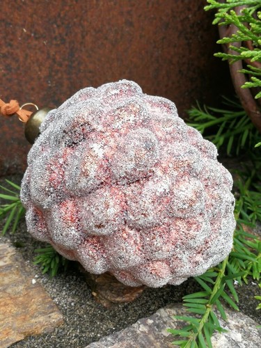 Christbaumkugel zapfen mikana - christbaumkugel,