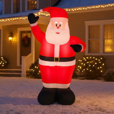 Aufblasbarer Weihnachtsmann