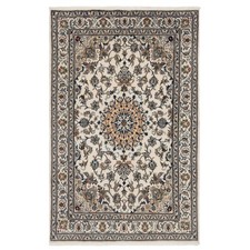 Nain 258x166cm Handgeknüpft Perserteppich Orientteppich Wollteppich Rug Beige