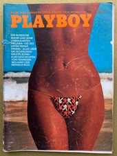 PLAYBOY Herrenmagazin  Deutsche Ausgabe Oktober 1973 mit Poster