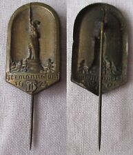 seltenes Blech Abzeichen DT Deutsche Turnerschaft Hermannslauf 1925 (145437)