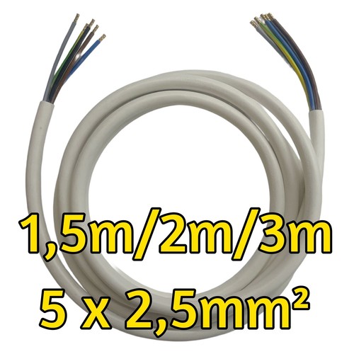 Herdanschlusskabel 2m 3m - 1,5m,