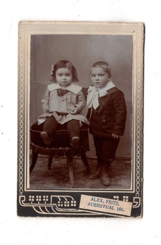 Cdv foto niedliche kleine - foto,