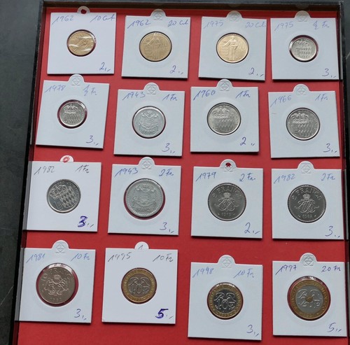 Monaco centimes bis 100 - bis,
