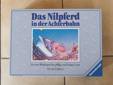 Das Nilpferd in der Achterbahn  Ravensburger, komplett, sehr guter Zustand 
