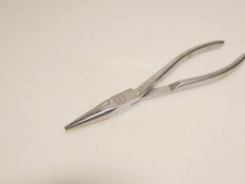 1 x Flachrundzange Stahlwille 200mm  65385200 verchromt Bundeswehr