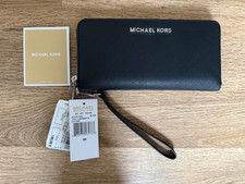 Michael Kors Geldbörse Jet Set Travel 32T4STVE9L Black ****Neu mit Etikett****