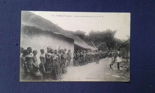 Alte kolonie 1900er gabun - alte, ak