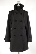 H&M schwarzer Mantel Gr.38/S