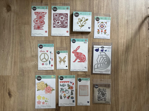 Set sizzix frühling blume - 2,