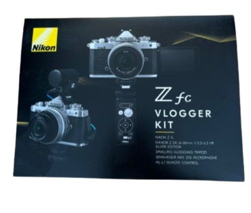 Nikon vlogger kit silver - nikon, z