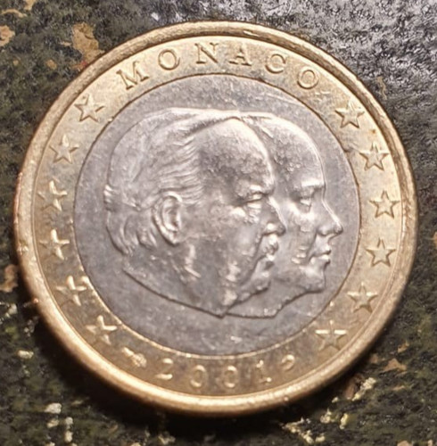 Euro münze fürst - fürst, rainier