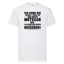 Der Beste Metzger | Fleischer | Metzgerei T-Shirt Weiß