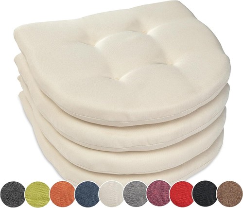 4er set stuhlkissen 40x40x5cm - set,