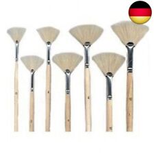 7 Fächerpinsel