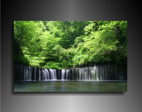 Leinwand bild wasserfall - leinwand,