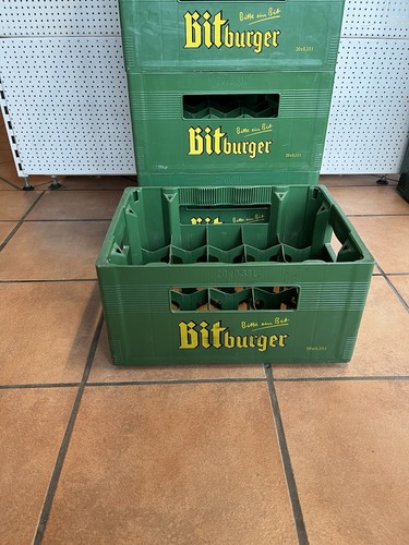 Alte bitburger bierkiste - bierkiste,