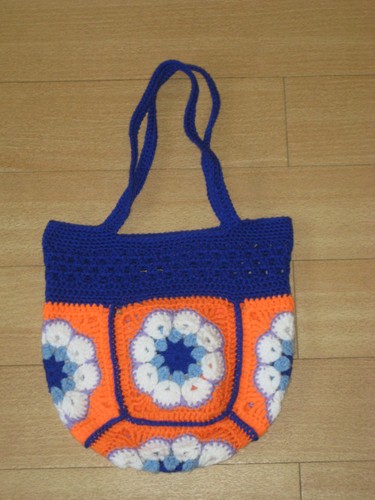 Granny square tasche - square,