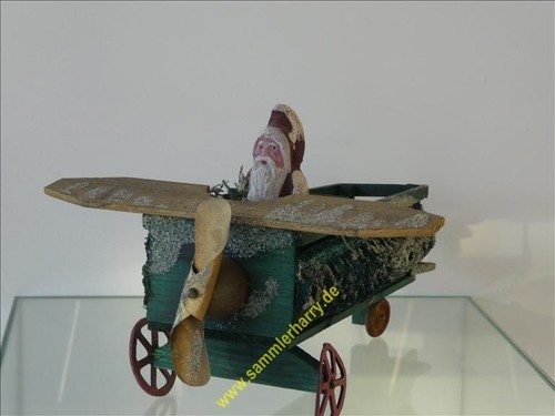 Altes flugzeug mit - altes,