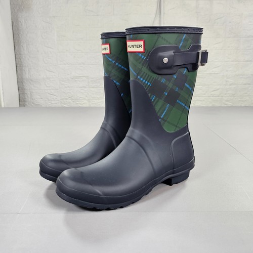 Hunter stiefel blau grün - blau, 8