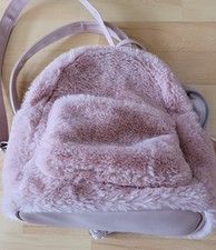 Flauschiger Plüsch-Rucksack