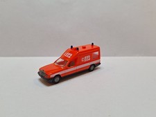 HERPA Feuerwehr MB w124 KTW Frankfurt RAL 3024