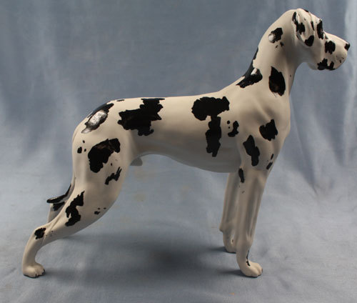 Dogge dane porzellanfigur hund - porzellanfigur,