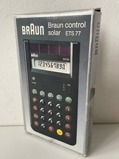 Braun Design ETS 77 solar