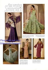 Das vornehme Sommerkleid 1 Seite Fotoabb. 1931 Mode 30er Jahre Arus Schreyer +
