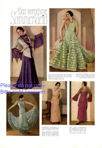 Das vornehme sommerkleid - das, 1