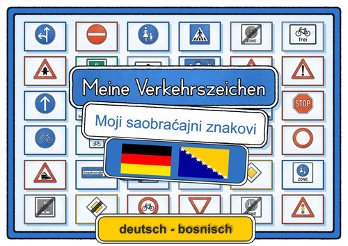 Meine verkehrszeichen deutsch - verkehrszeichen,
