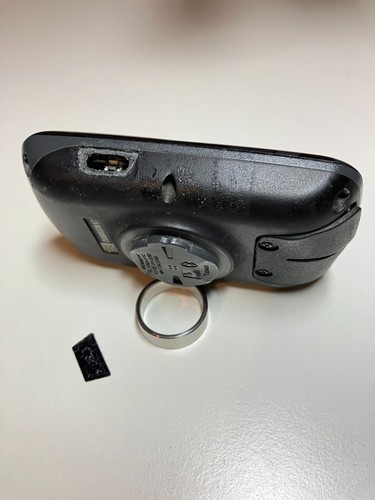 Garmin 810 power button