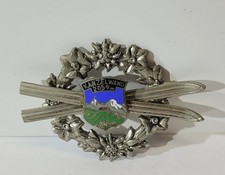 Original alte KANZELWAND Emaille Brosche Abzeichen Anstecker