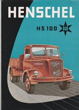 Auto Prospekt LKW Henschel HS