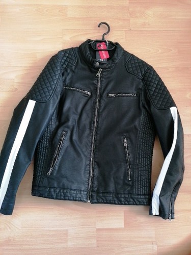 Herren kunstlederjacke m - kunstlederjacke,