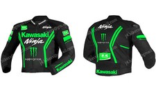 Motorrad Lederjacke Rennen