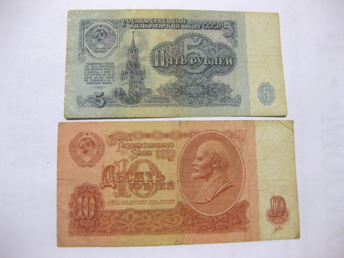 Russland fünf und zehn - russland,,