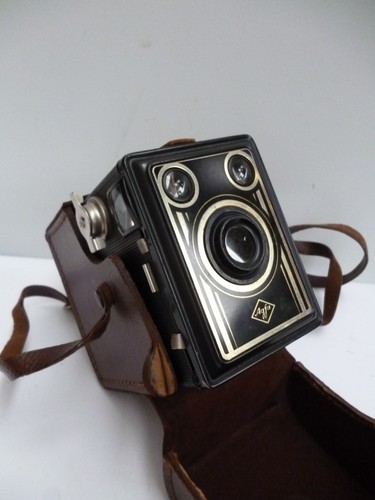 Agfa box kamera fotoapparat - kamera,