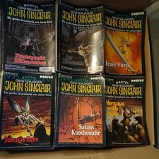 John Sinclair , 300 Hefte aus Sammlung. 1.Auflage, Heftnummern querbeet. .