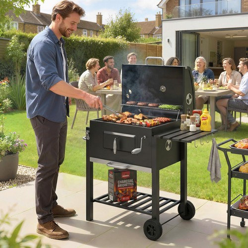 Outsunny holzkohlegrill - outsunny,