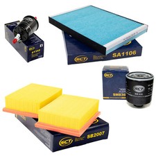 Inspektionspaket Filterset für Seat Arosa 1.0 VW Lupo 6X1 6E1 Polo 6N2 1.0 1.4