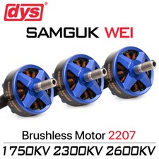 DYS 2207 RC Brushless Motor 1750KV 2300KV 2600KV 3-6S für UAV Crossing Machine