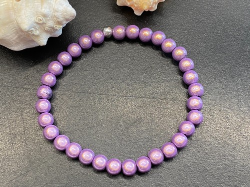 1st armband 6mm - miracle, beads