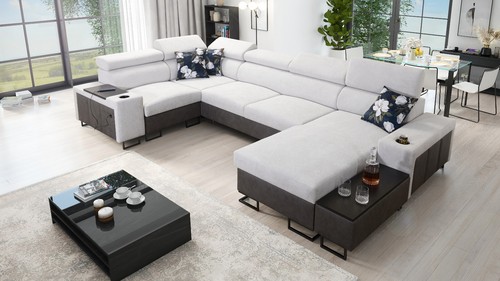Moderne eckcouch großes sofa - großes,