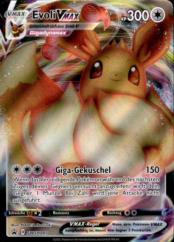 Pokemon tcg evoli vmax scsc - tcg,