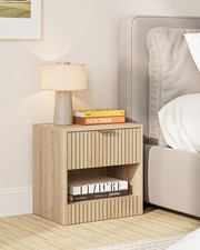 Nachttisch eiche holz - nachttisch,