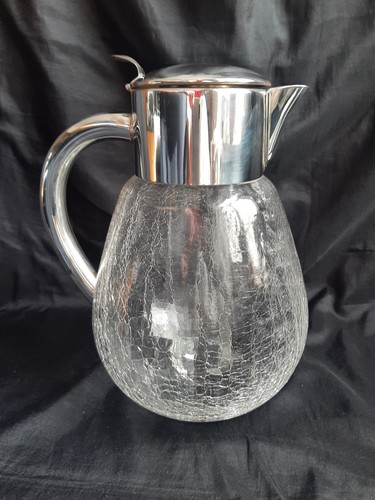 Kalte ente glas kanne mit - kanne,