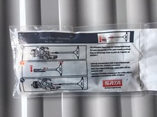 SATA Spritzpistole Werkzeugset Set SATAjet 4400 b Minijet Nr. 198572 NEU versiegelt.