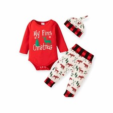 Weihnachtskleidung Baby Set